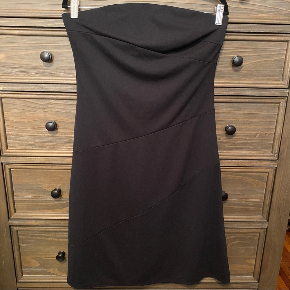 Express NWT Black Strapless Dress SZ 12